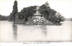 Paris CPA Lac du bois de Boulogne