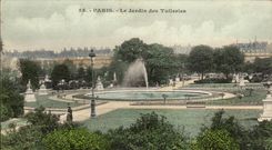 Paris CPA Jardin des Tuileries