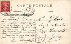 Paris CPA Notre Dame ( facade )