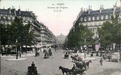 Paris CPA Which occurred of the opera