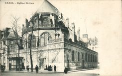 Paris CPA Eglise St leu