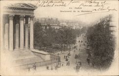 Paris CPA Boulevard of the Madeleine