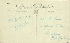 CPA Bourboule die Kaskade des Rasierbechers