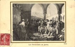 CPA Les pestiferes de Jaffa Napoleon