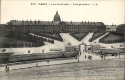 Paris CPA Invalides View