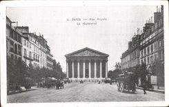 Paris CPA Royal Street the madeleine