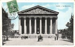 Paris CPA the Madeleine