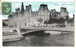 Paris CPA L'hotel de ville