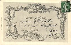 CPA Les chefs d'oeuvre de l'art au 18eme L'evenement au bal