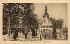 CPA Paris Places Republic