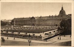 CPA Paris the hotel of Invalides seen esplanade