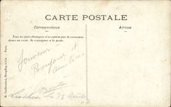 CPA wirkliche Foto Luchon 13 August 1908-Wanderer