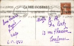 Lourdes CPA First mystery doulourexu vault of the anguish of Our Lord