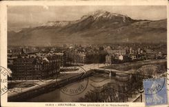 CPA Grenoble View and the moucherotte