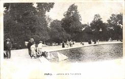Paris CPA Jardin des Tuileries