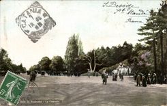 Paris CPA Bois de Boulogne La cascade