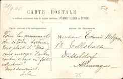 Paris CPA Monument de Gambetta