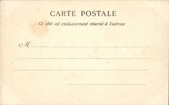 Paris CPA Entrance of the Elys3ee palace