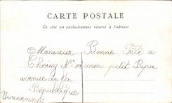 Paris CPA the street Soufflot and the Pantheon