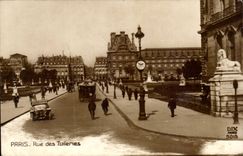 Paris CPA Rue des Tuileries