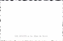 MODERN CARD fronts and the Alps of Savoy