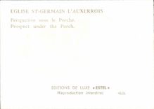 Paris CPA Eglise st Germain de l'auxerrois 