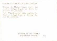 Paris CPA Eglise st Germain de l'auxerrois Benitier Ange Angel