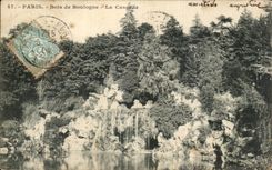 CPA Paris Bois de Boulogne La cascade