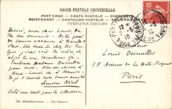 CPA Millet Les glaneuses Musee du Louvre Paris