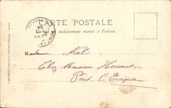 Paris CPA the park Heap