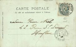 Paris CPA the staircase of the opera