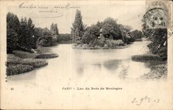Paris CPA Lac du Bois de Boulogne