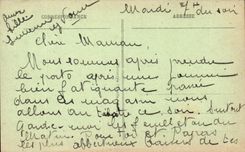 CPA Paris the street Soufflot and the Pantheon