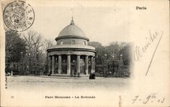 CPA Paris Park Heap the rotunda