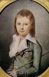 MODERN CARD Fantasy Child kucharski alexanddre Polish School Portrait of Louis XVII