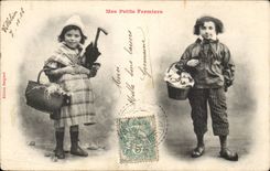 CPA Fantasy Children My small farmers