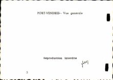 Port Vendres CPA View
