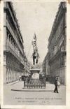 CPA Paris Monument of young person of arc (of Fremiet) Street of the Pyramids