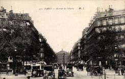 CPA Paris Avenue of the opera