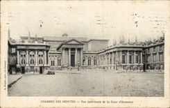 CPA Paris House of Commons Seen interior of the grid of honor