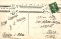 CPA Paris House of Commons Seen interior of the grid of honor