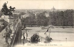 CPA Paris Panoramic View taken of the large palate