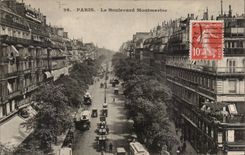 CPA Paris le boulevard Montmartre