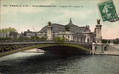 CPA Paris bridge Alexandre III