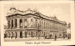 Belgie Belgien Antwerpen CPA das flamische konigliche Theater