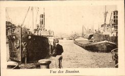 Belgie Belgien Antwerpen CPA gesehen auf die Bassins