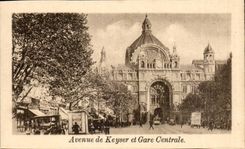 Belgie Belgien Antwerpen CPA das von Keyser und von der zentralen Station auftrat