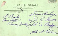 Paris CPA Panorama towards the place of the harmony