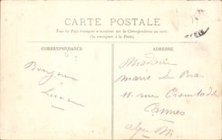 Paris CPA Panorama towards the place of the harmony