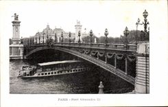 Paris CPA the bridge Alexandre III